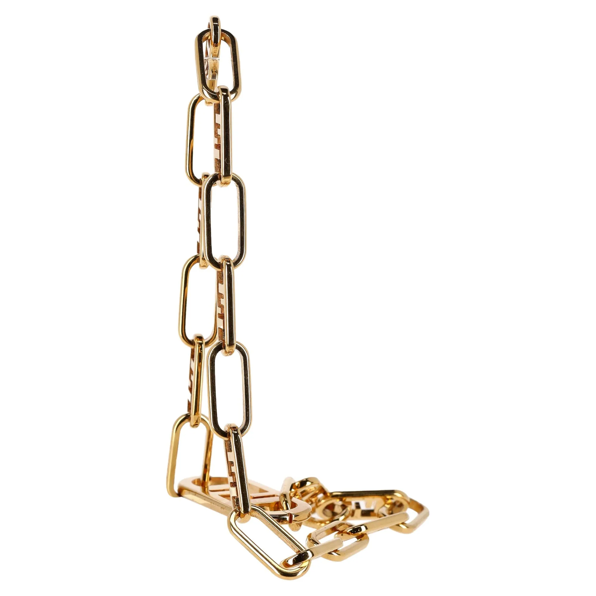 Fendi O’Lock Choker in Gold Metal