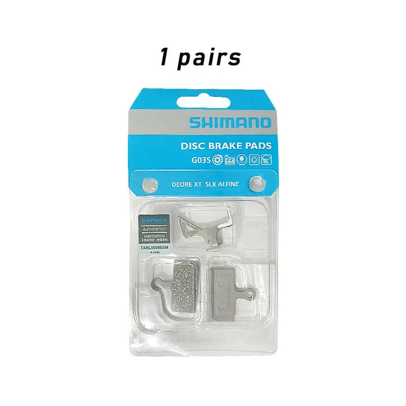 G03S MTB Resin Disc Brake Pads DEORE XT SLX DEORE G03S Resin Brake Pad Mountain SHIMANO M7000 M8000 M9000 M6000 M615 S700 CX77