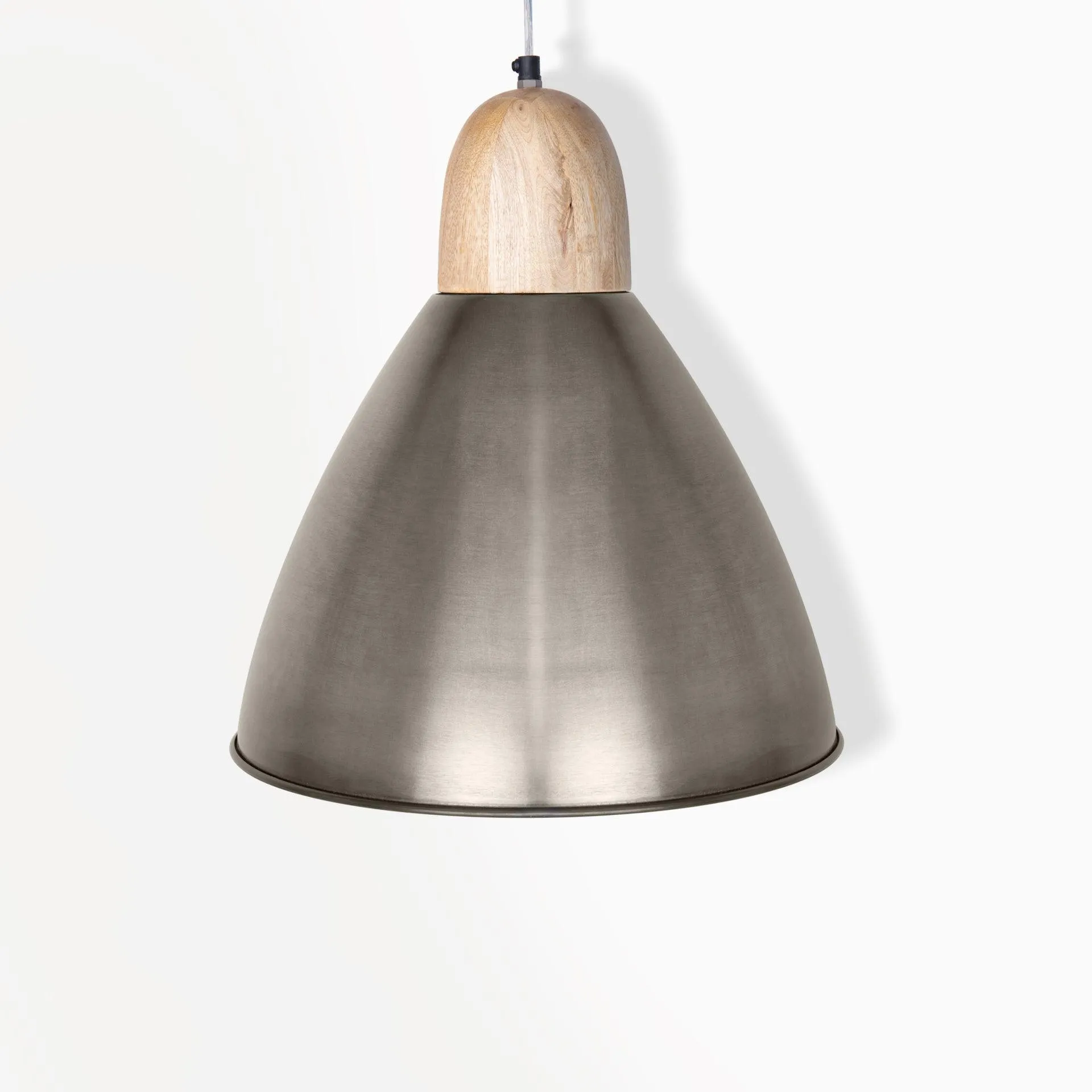 Gun Metal Pendant Lamp- Narrow