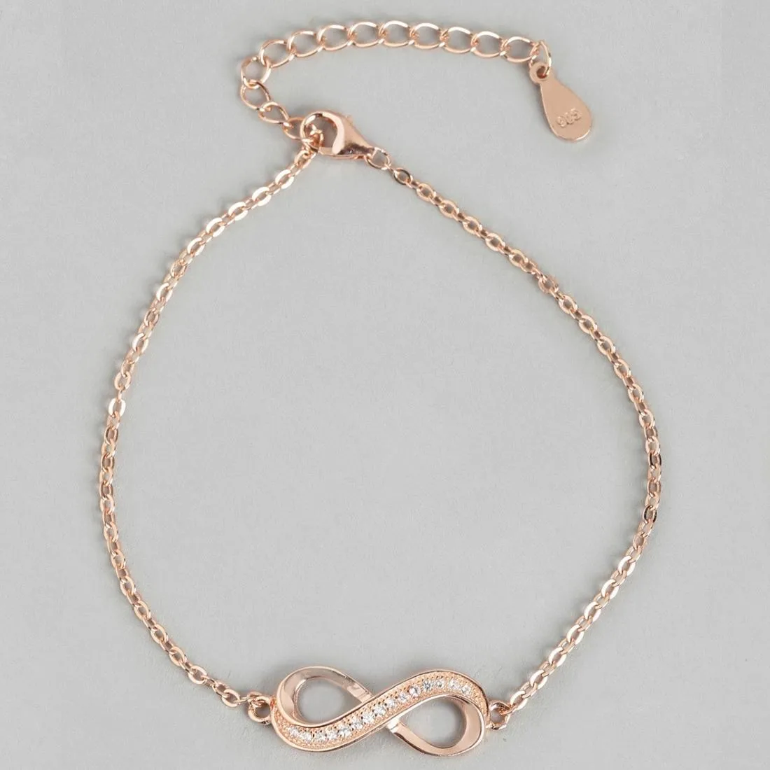 Infinity and Beyond 925 Silver Bracelet - Valentines Edition with Gift Box