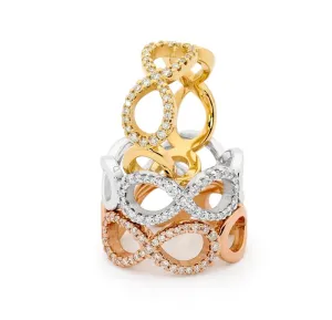Infinity Diamond Ring