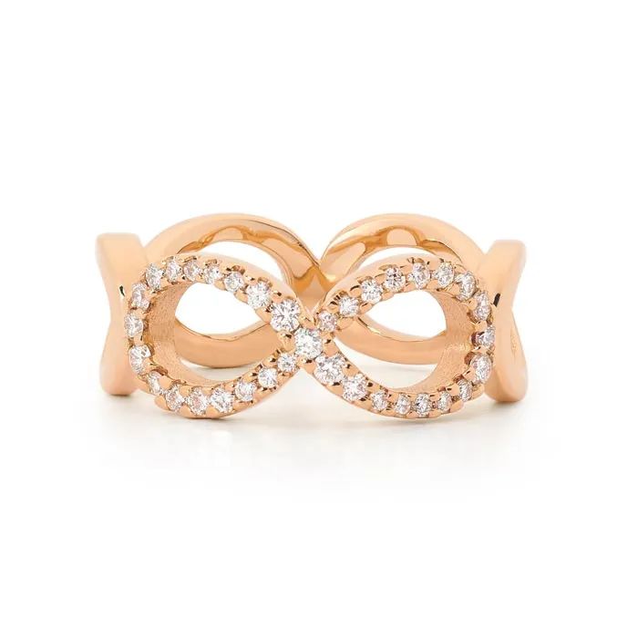 Infinity Diamond Ring