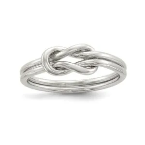Infinity Double Love Knott Ring