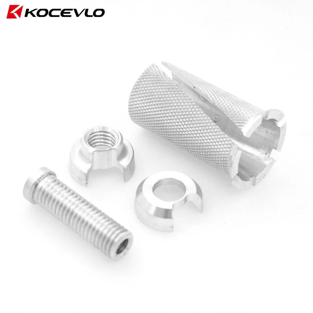 Kocevlo Bicycle  Internal wiring Headset Expansion Hanging Core Cover MTB Road Bike Headset Top Cap Screw