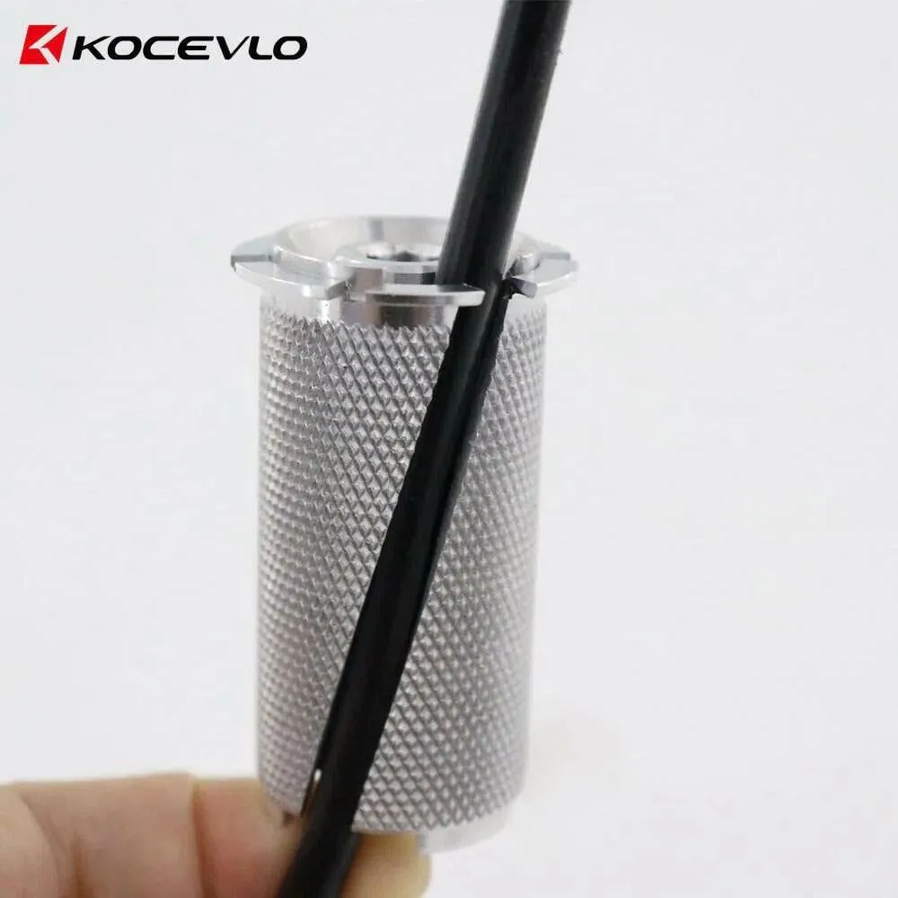 Kocevlo Bicycle  Internal wiring Headset Expansion Hanging Core Cover MTB Road Bike Headset Top Cap Screw