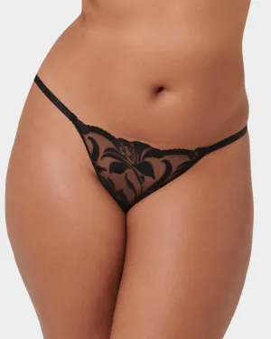 Leonora Thong Black