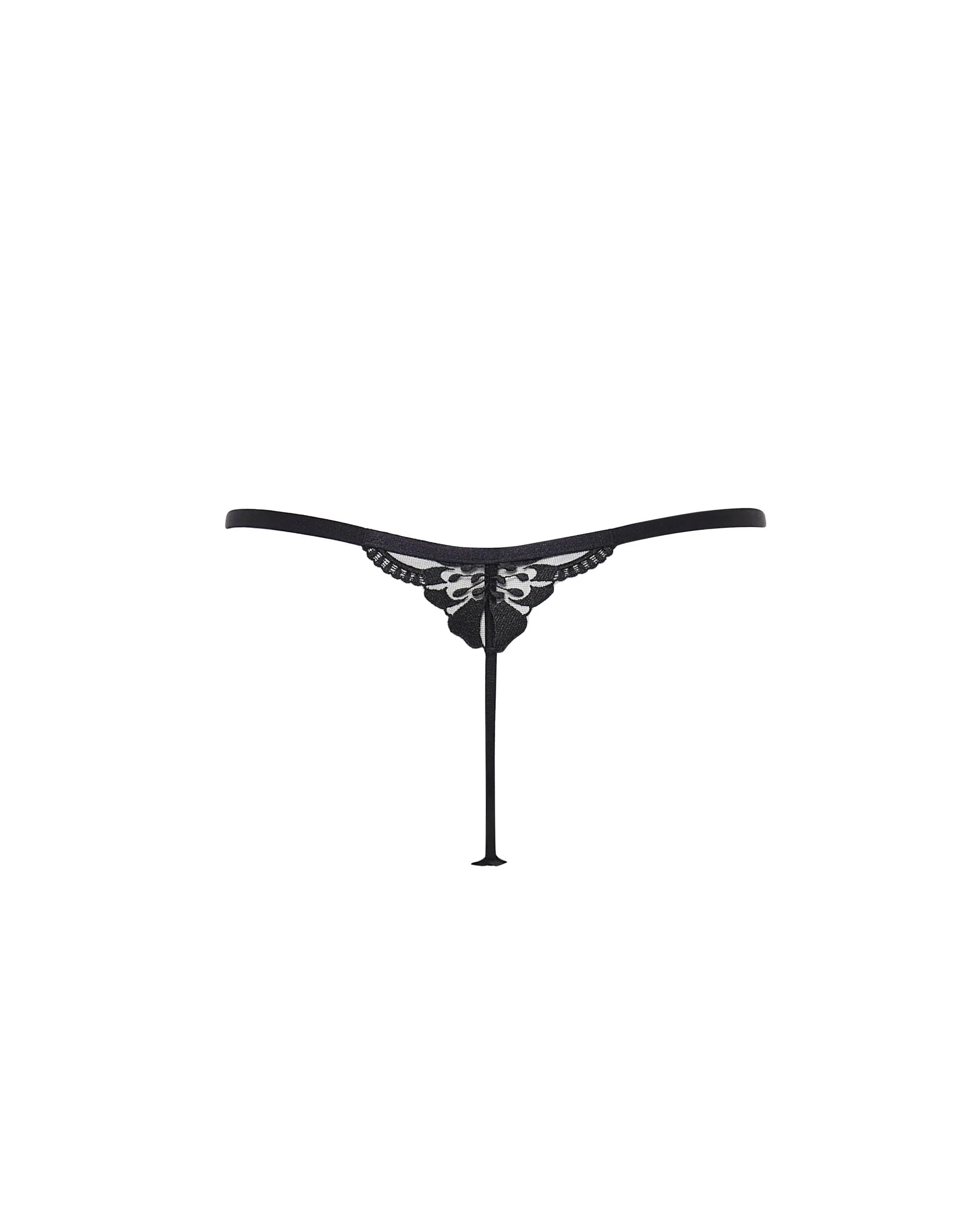 Leonora Thong Black