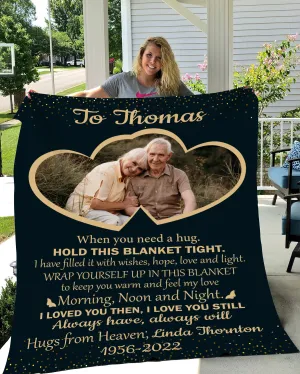 Memorial Photo Plush Fleece Blanket