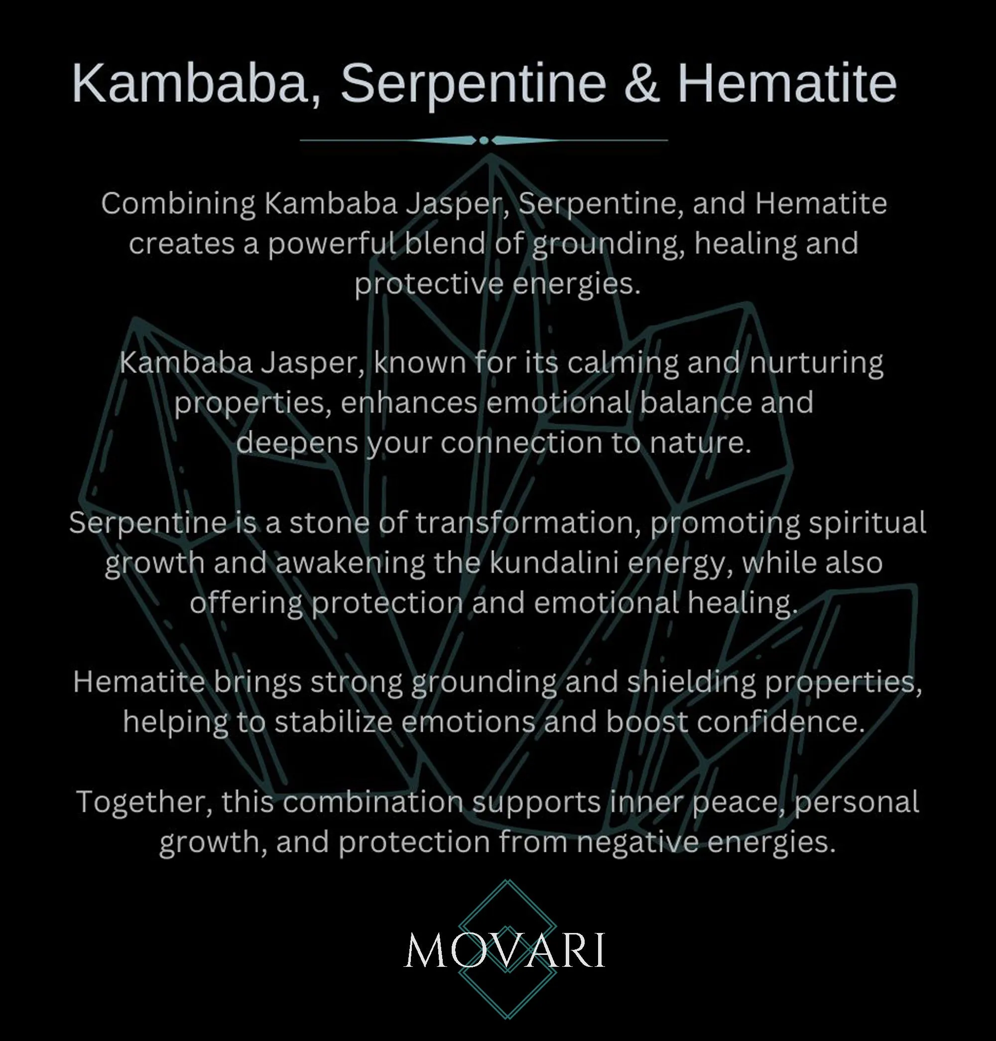 Mens Camouflage Bracelet Kambaba And Serpentine Cube Outdoor Bracelet