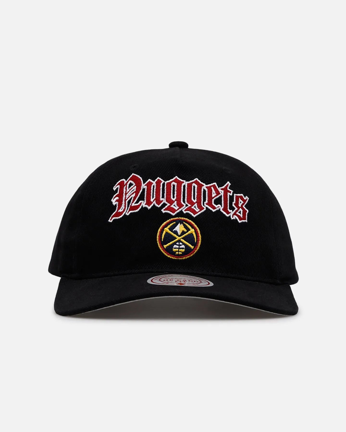Mitchell & Ness Denver Nuggets 'Old English' Caddy Fit Snapback Black
