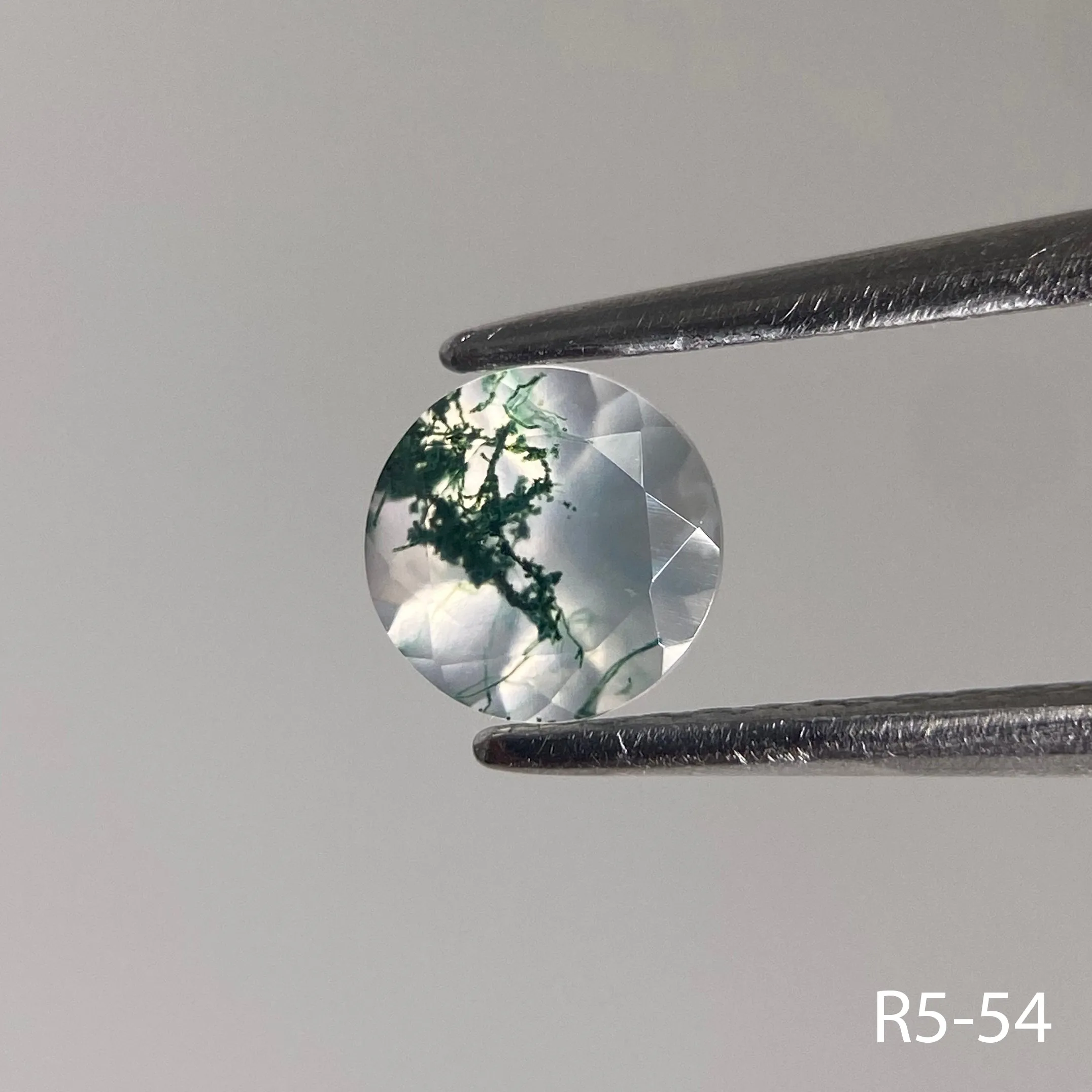 Moss agate | round cut 5 mm - choose yours