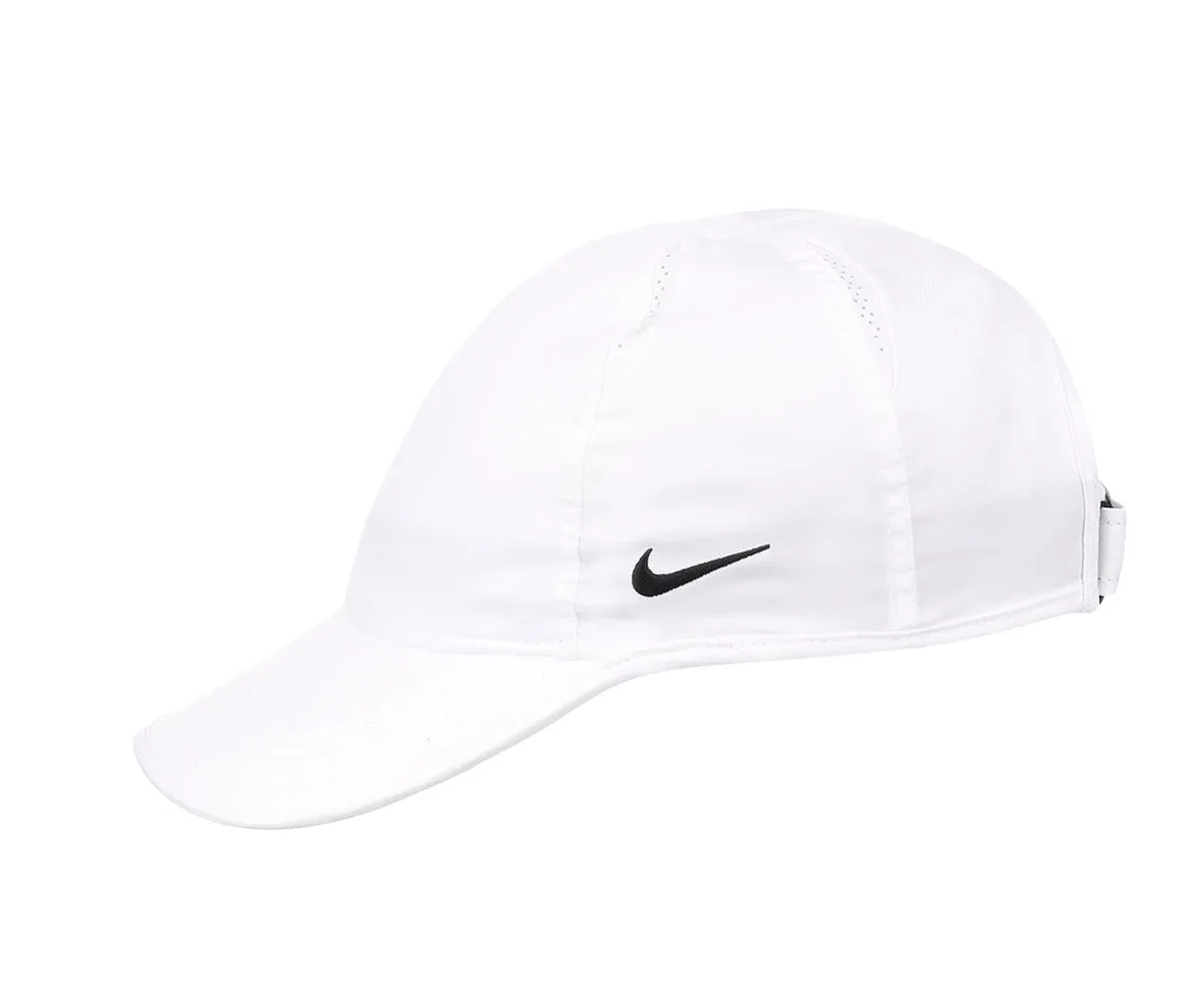 Nike Team Featherlight Solid Cap - White