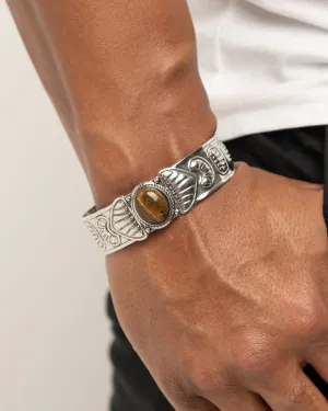 Paparazzi Bracelet ~ Academically Artisan - Brown