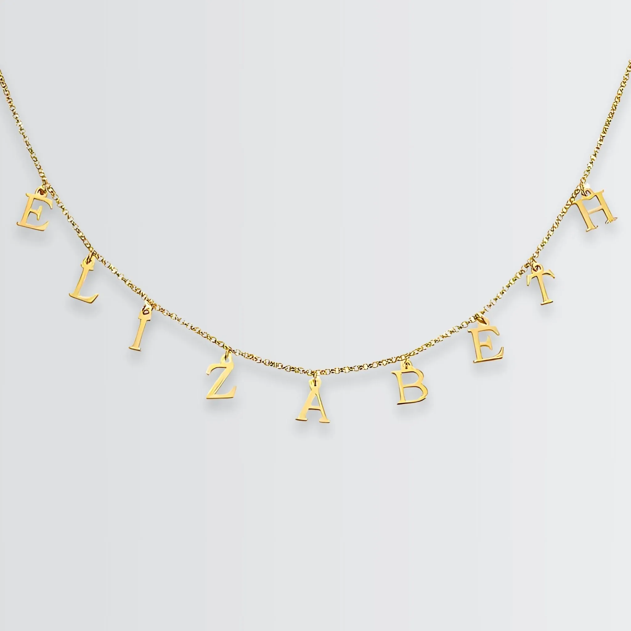 Personalize Your Initial Letters Necklace