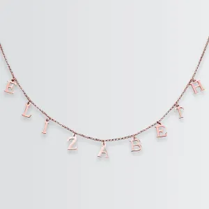 Personalize Your Initial Letters Necklace