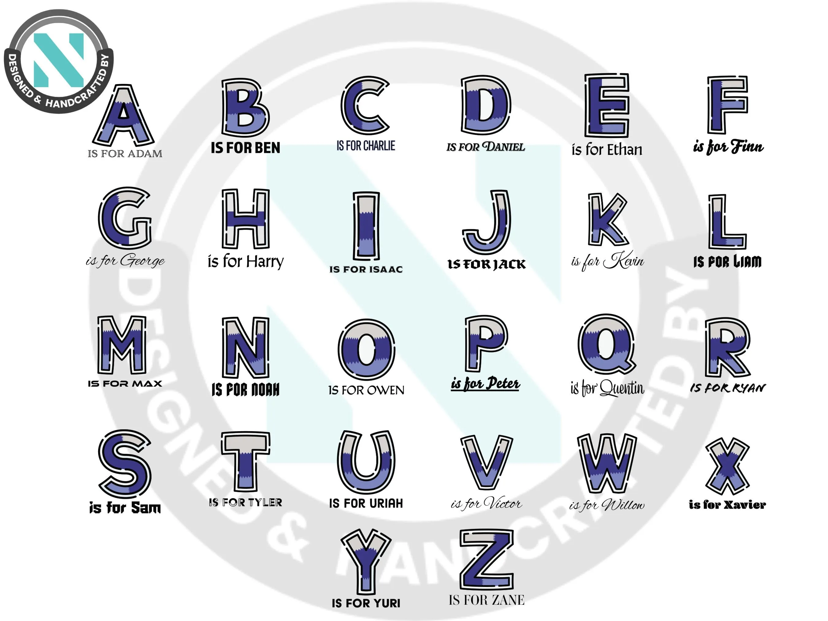 Personalized Kids Tshirt Gift For Toddler Girls with Initials W