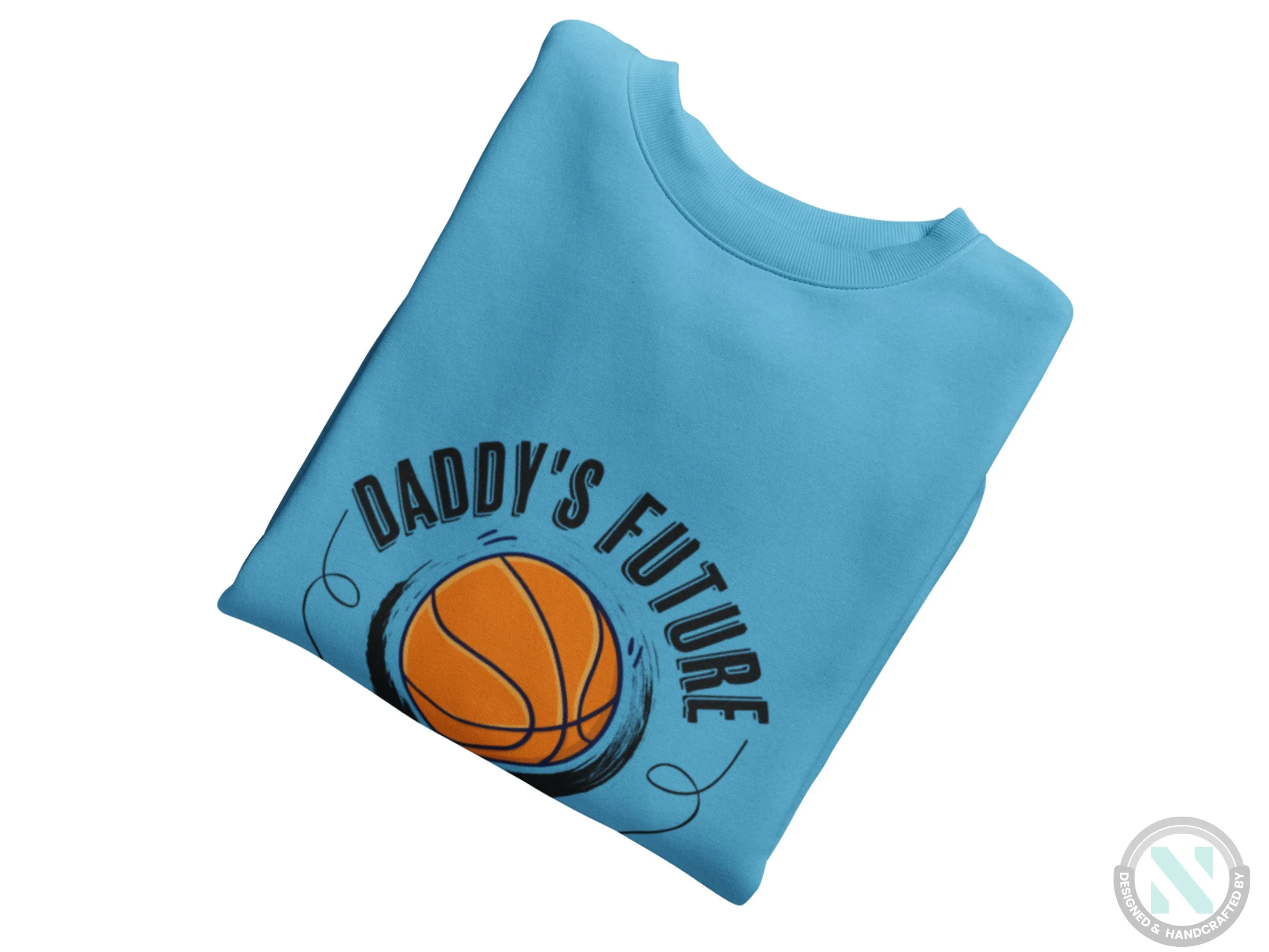 Personalized Toddler Boys Long Sleeve Gift Sweatshirt with 'Daddy's Future' Text