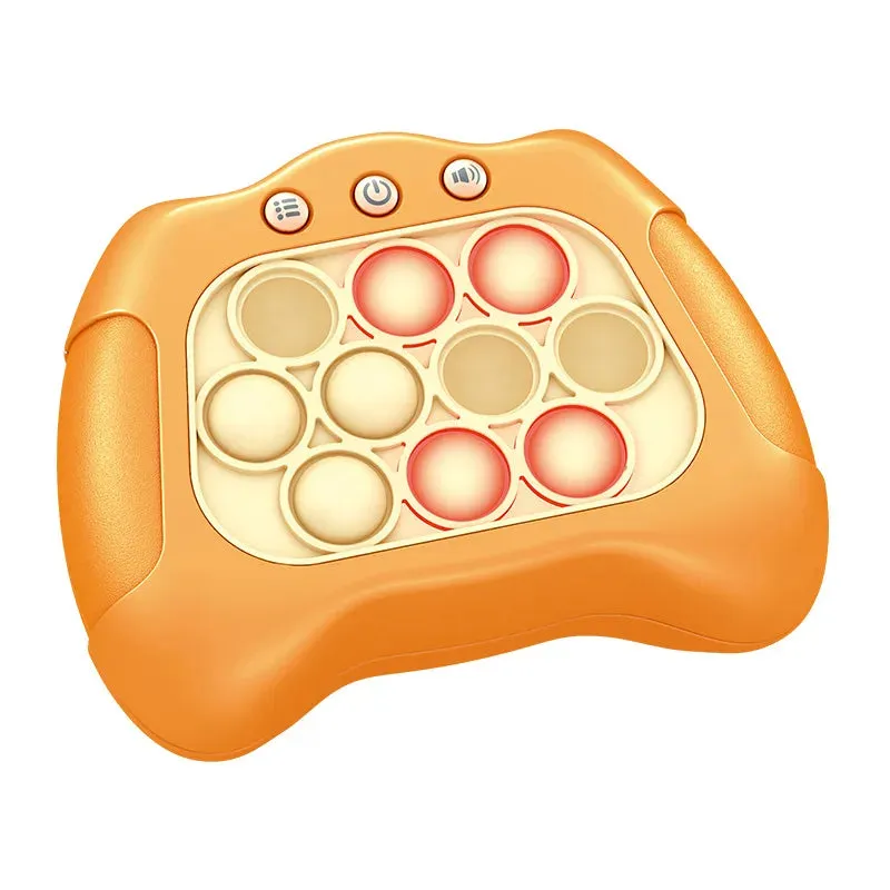 Pop Quick Push Bubbles Game Machine Kids Cartoon Fun Whac-A-Mole Squeezing Toys Anti Stress Sensory Bubble Kids Christmas Gift