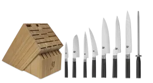 Shun Classic 9-Piece Chef's Choice Block Set