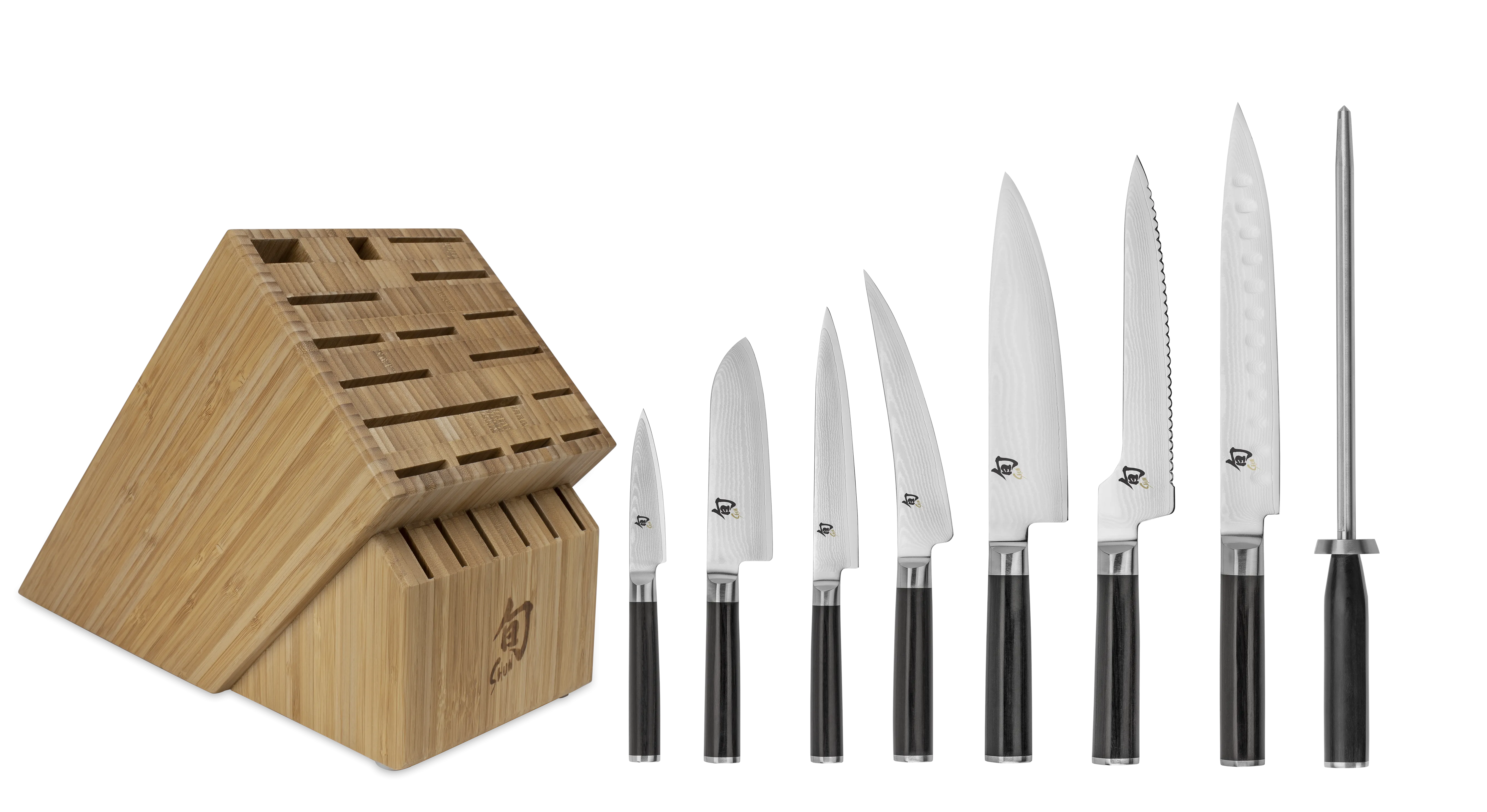 Shun Classic 9-Piece Chef's Choice Block Set