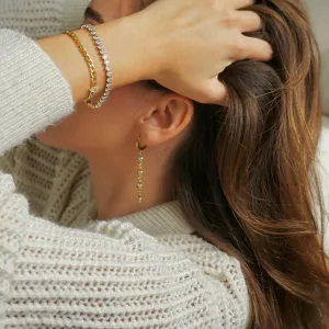 Skylar Pear Chain Bracelet Gold