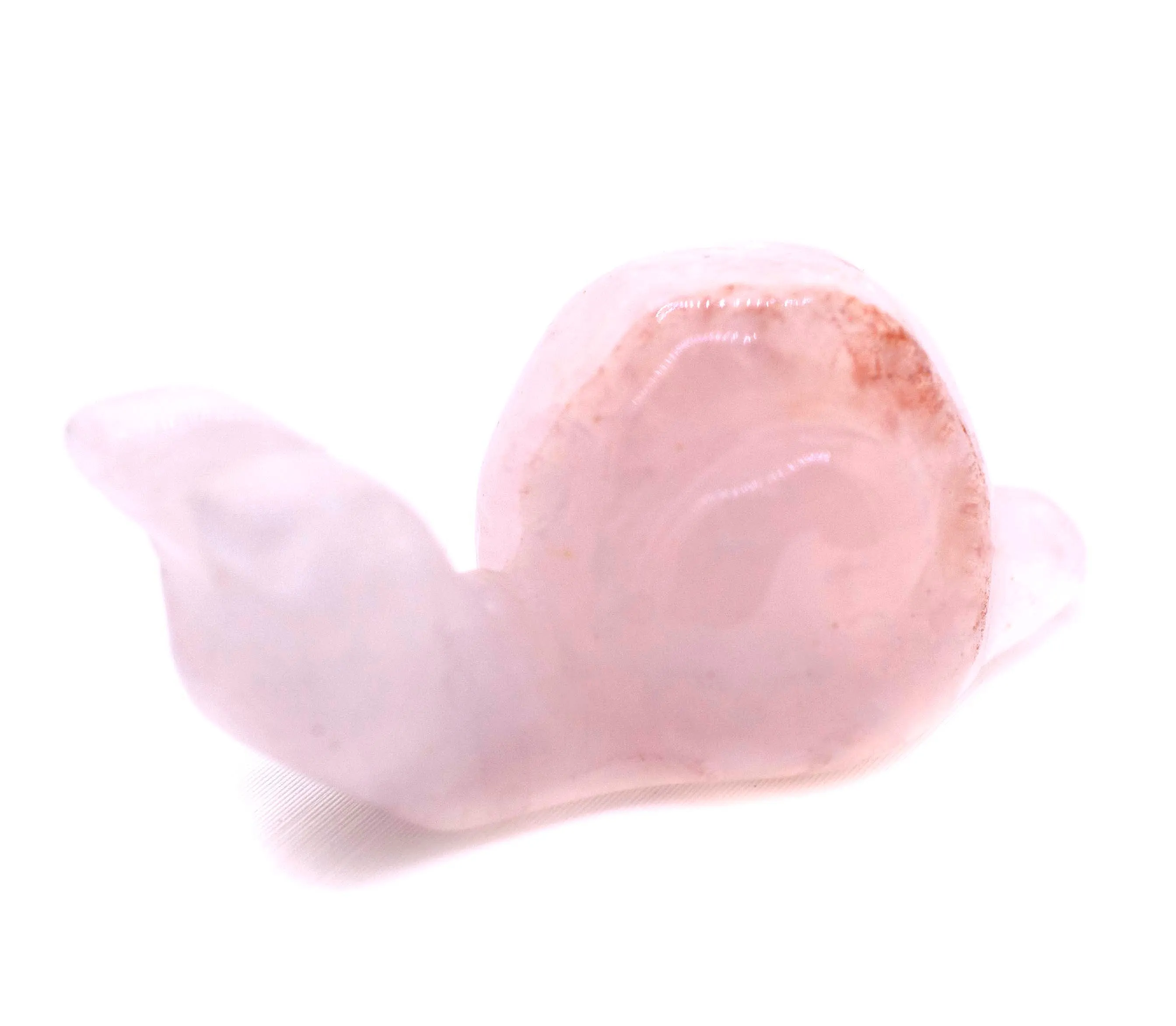 Snail Carved Gemstone Figure