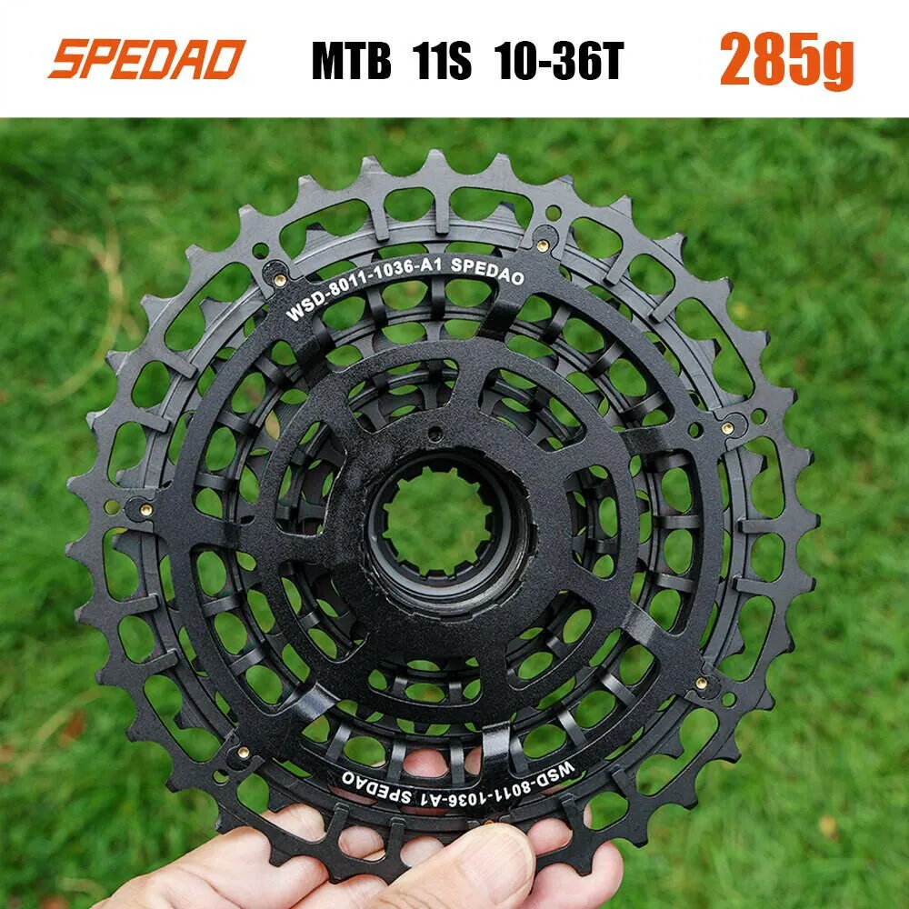 SPEDAO Bike Casette 11s 10-36T 11 Speed XD Freeewheel  XD Super Light CNC 285g Road Bicycle Flyweheel 11V Cycling Freehweel