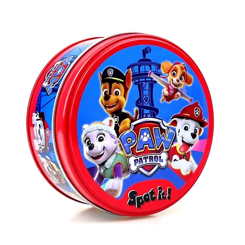 Spot It Dobble Pokemon Pikachu Anime Game Sports Animals Card Game Interactive Board Game Gifts Holidays Camping Metal Box