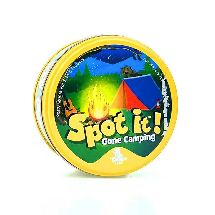 Spot It Dobble Pokemon Pikachu Anime Game Sports Animals Card Game Interactive Board Game Gifts Holidays Camping Metal Box