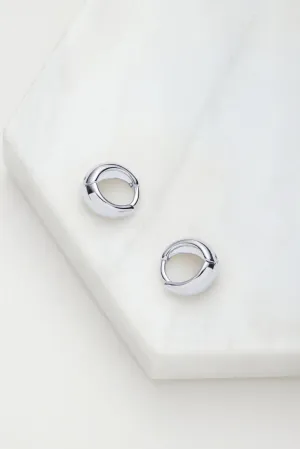 Steph Hoop Small | Silver