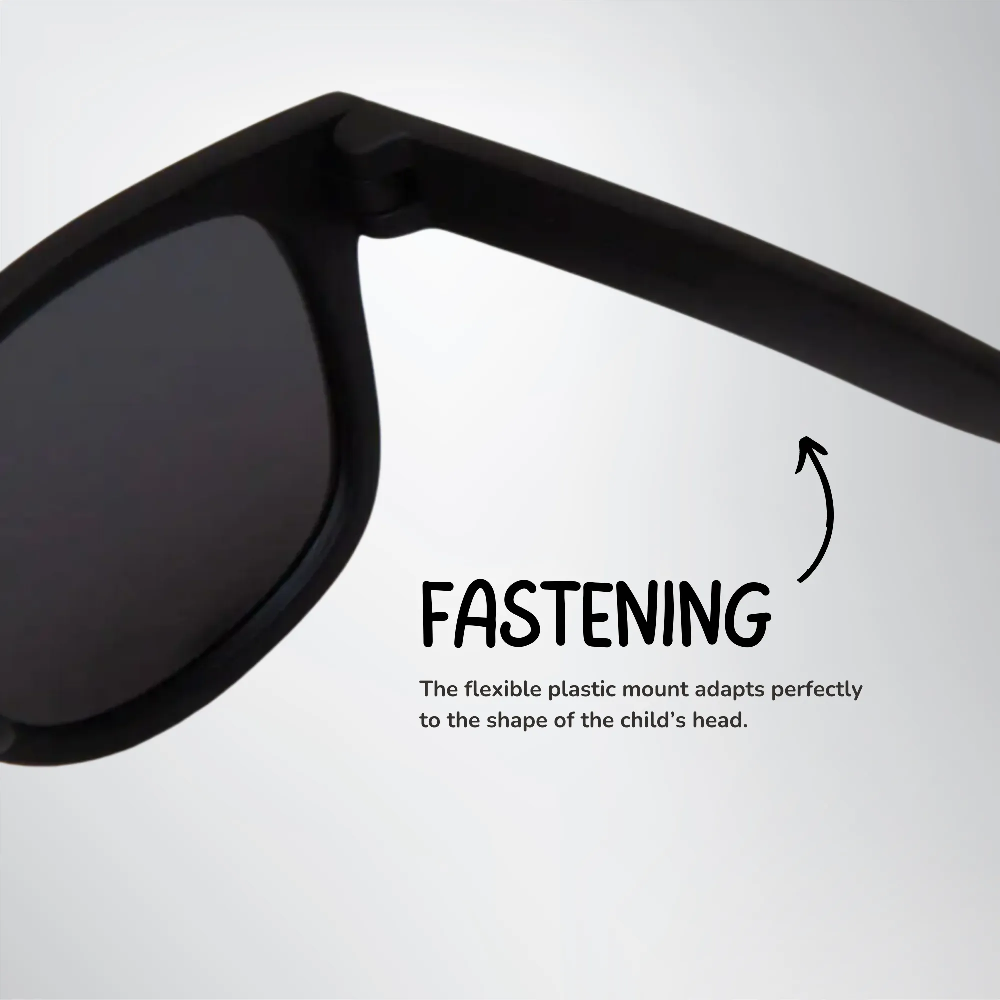 Sun Seekers Baby Sunglasses - Unisex - Black