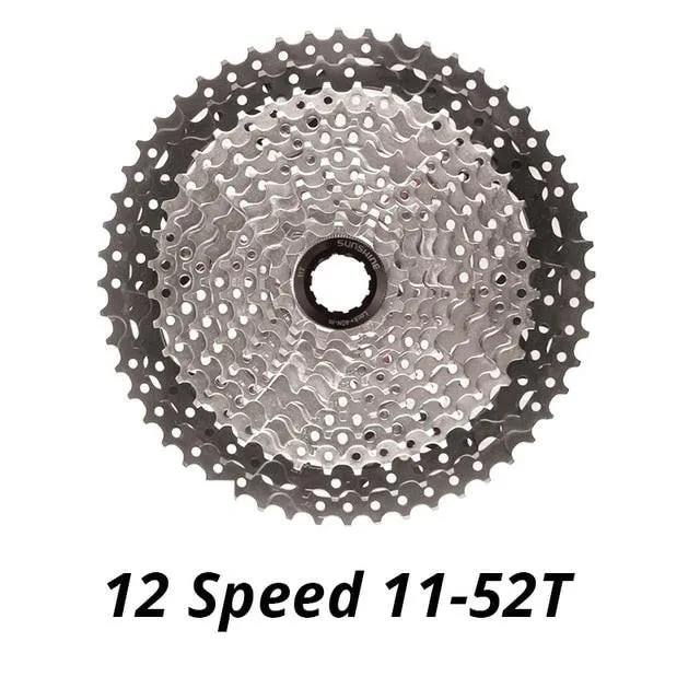 Sunshine 12Speed Freewheel Cassette 11-34T/46T/50T/52T Compatible HG Freehub for MTB Mountain Bicycle 12V M6100 Bike Parts