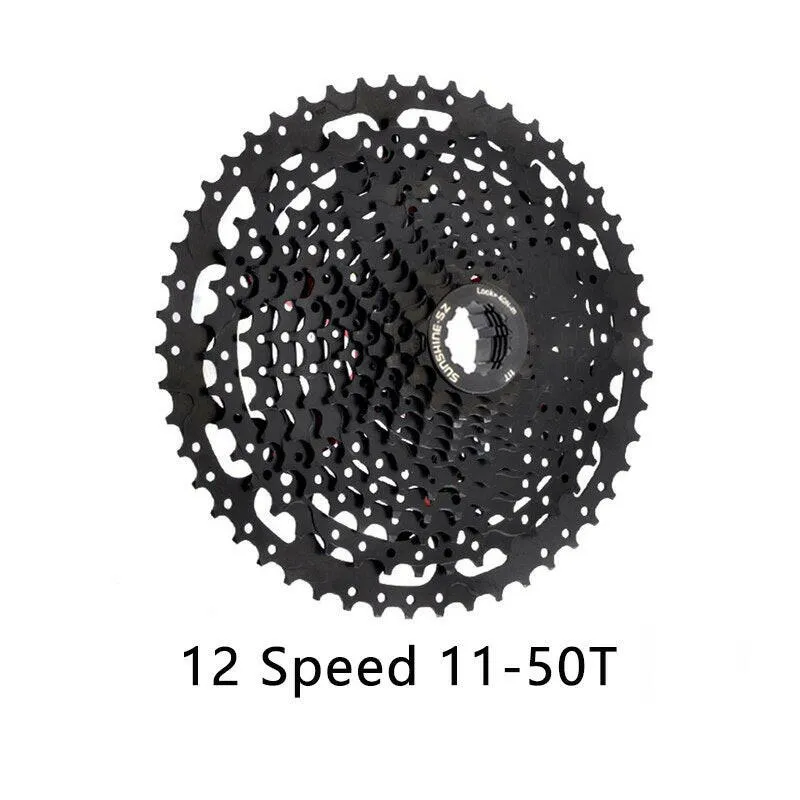 Sunshine 12Speed Freewheel Cassette 11-34T/46T/50T/52T Compatible HG Freehub for MTB Mountain Bicycle 12V M6100 Bike Parts