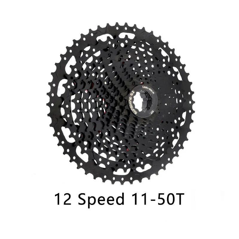 Sunshine 12Speed Freewheel Cassette 11-34T/46T/50T/52T Compatible HG Freehub for MTB Mountain Bicycle 12V M6100 Bike Parts