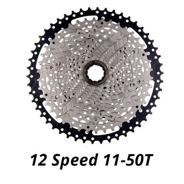 Sunshine 12Speed Freewheel Cassette 11-34T/46T/50T/52T Compatible HG Freehub for MTB Mountain Bicycle 12V M6100 Bike Parts