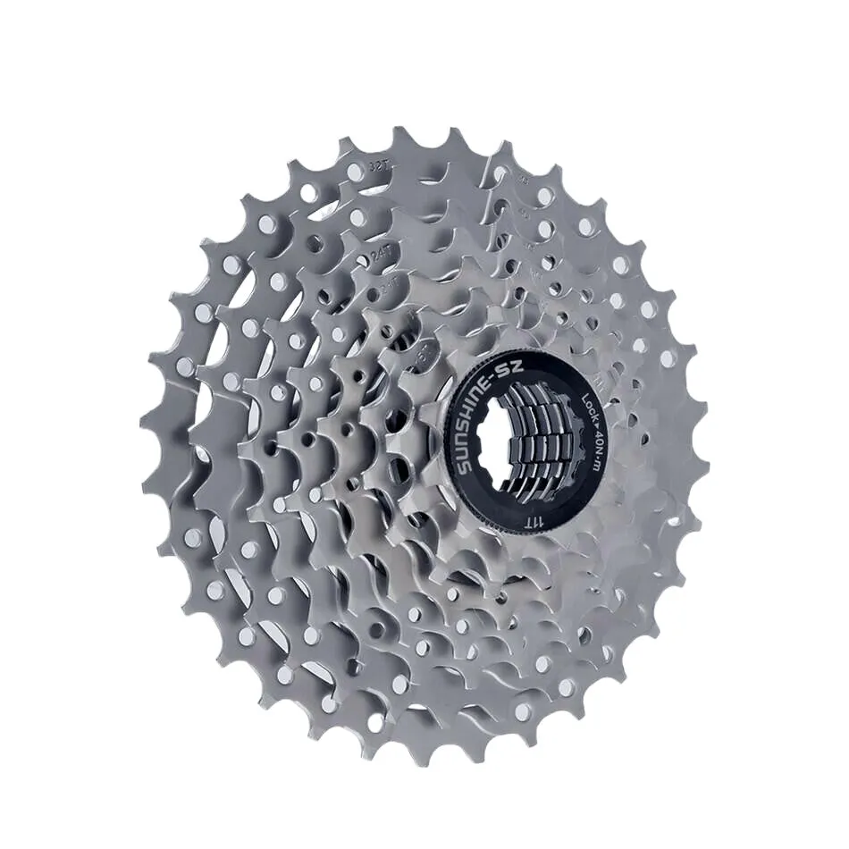 SUNSHINE Bicycle Cassette 8/9/10/11/12Speed Freewheel HG Structure Sprocket 32/36T/40T/42T/46T/50T/52T Flywheel For SHIMANO/SRAM