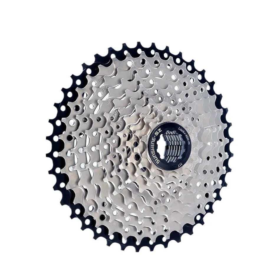 SUNSHINE Bicycle Cassette 8/9/10/11/12Speed Freewheel HG Structure Sprocket 32/36T/40T/42T/46T/50T/52T Flywheel For SHIMANO/SRAM