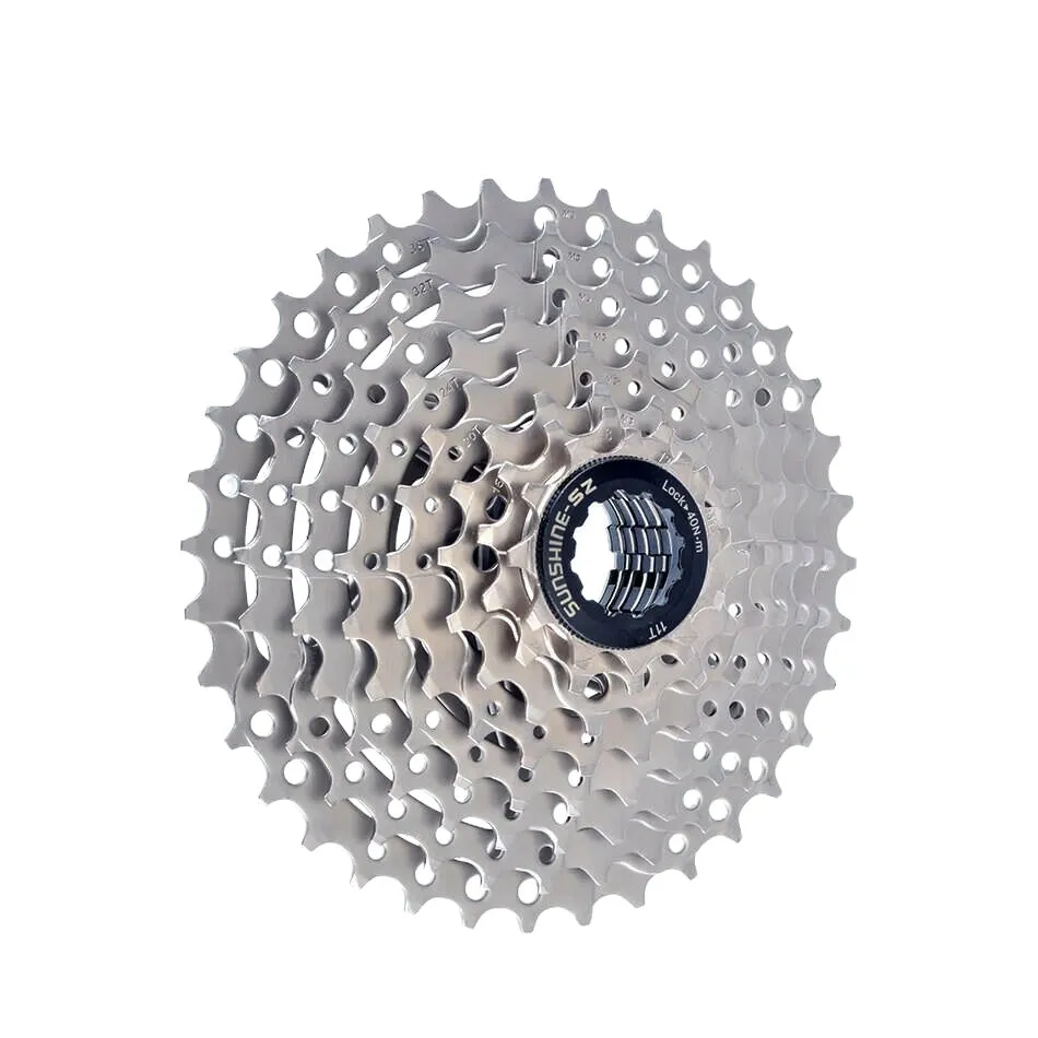 SUNSHINE Bicycle Cassette 8/9/10/11/12Speed Freewheel HG Structure Sprocket 32/36T/40T/42T/46T/50T/52T Flywheel For SHIMANO/SRAM