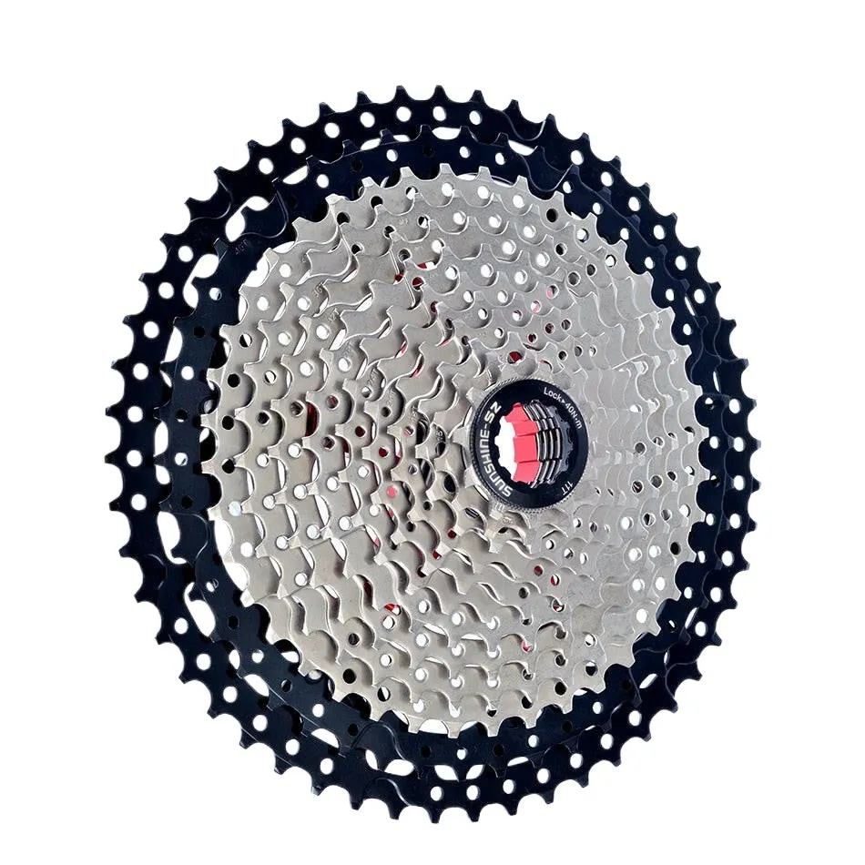 SUNSHINE Bicycle Cassette 8/9/10/11/12Speed Freewheel HG Structure Sprocket 32/36T/40T/42T/46T/50T/52T Flywheel For SHIMANO/SRAM