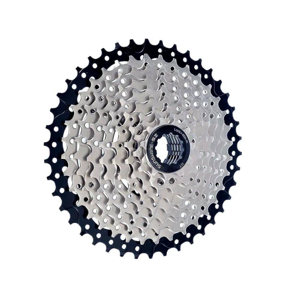 SUNSHINE Bicycle Cassette 8/9/10/11/12Speed Freewheel HG Structure Sprocket 32/36T/40T/42T/46T/50T/52T Flywheel For SHIMANO/SRAM