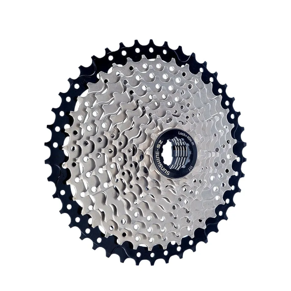 SUNSHINE Bicycle Cassette 8/9/10/11/12Speed Freewheel HG Structure Sprocket 32/36T/40T/42T/46T/50T/52T Flywheel For SHIMANO/SRAM