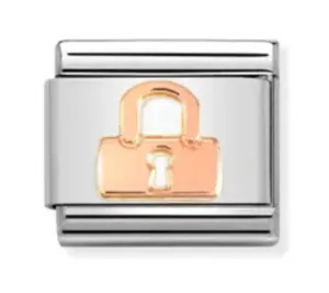 Symbol - Padlock Rosegold Charm