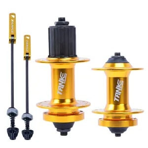 TANKE 32 Holes MTB Bike Hub 5 Colors Steel Beads Ball Quick Release 135mm Disc Brake Bicycle Hub Cube For HG 8 9 10 11 12 Speed