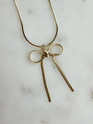 Tie It Up Pretty Necklace