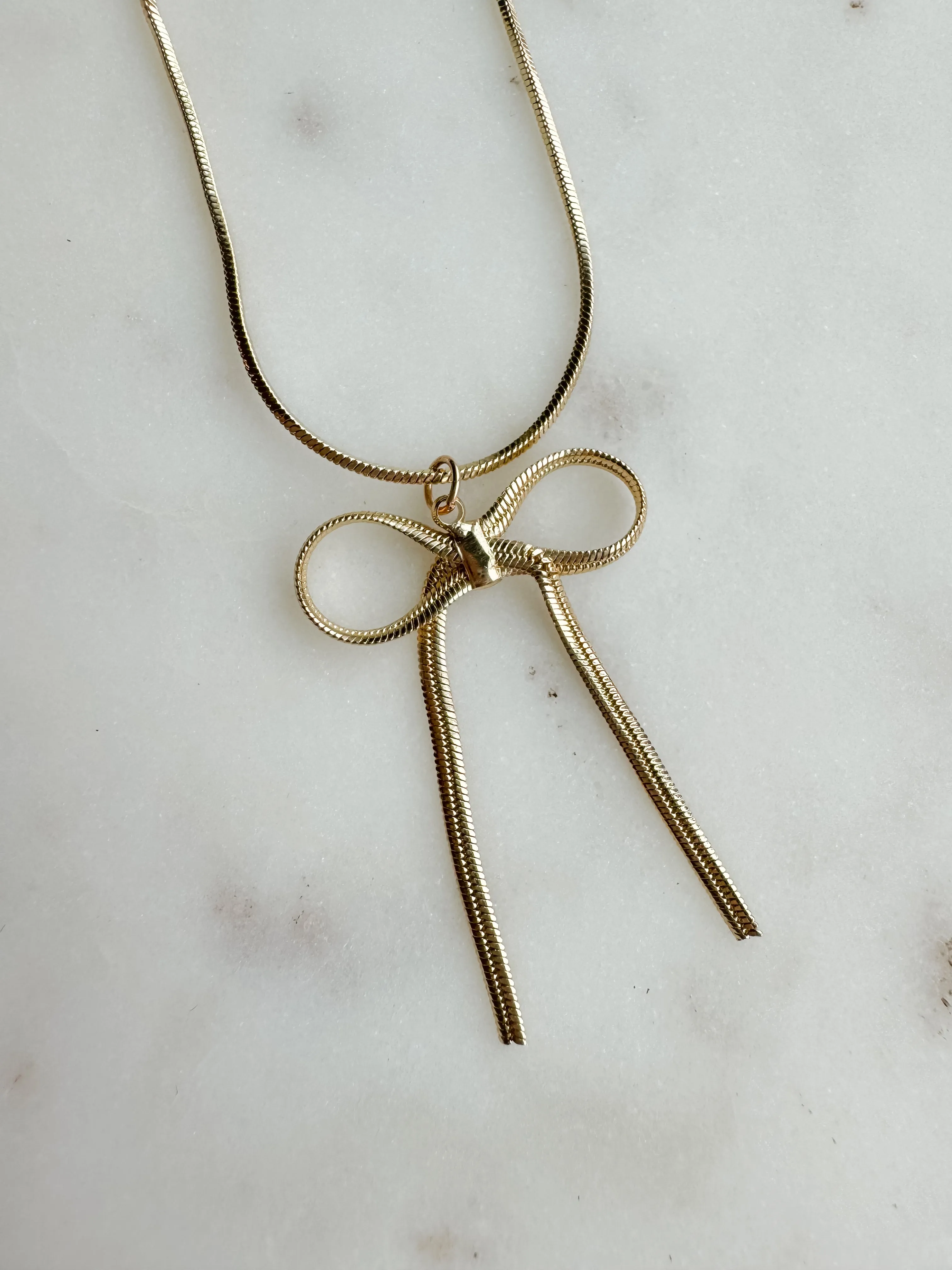 Tie It Up Pretty Necklace