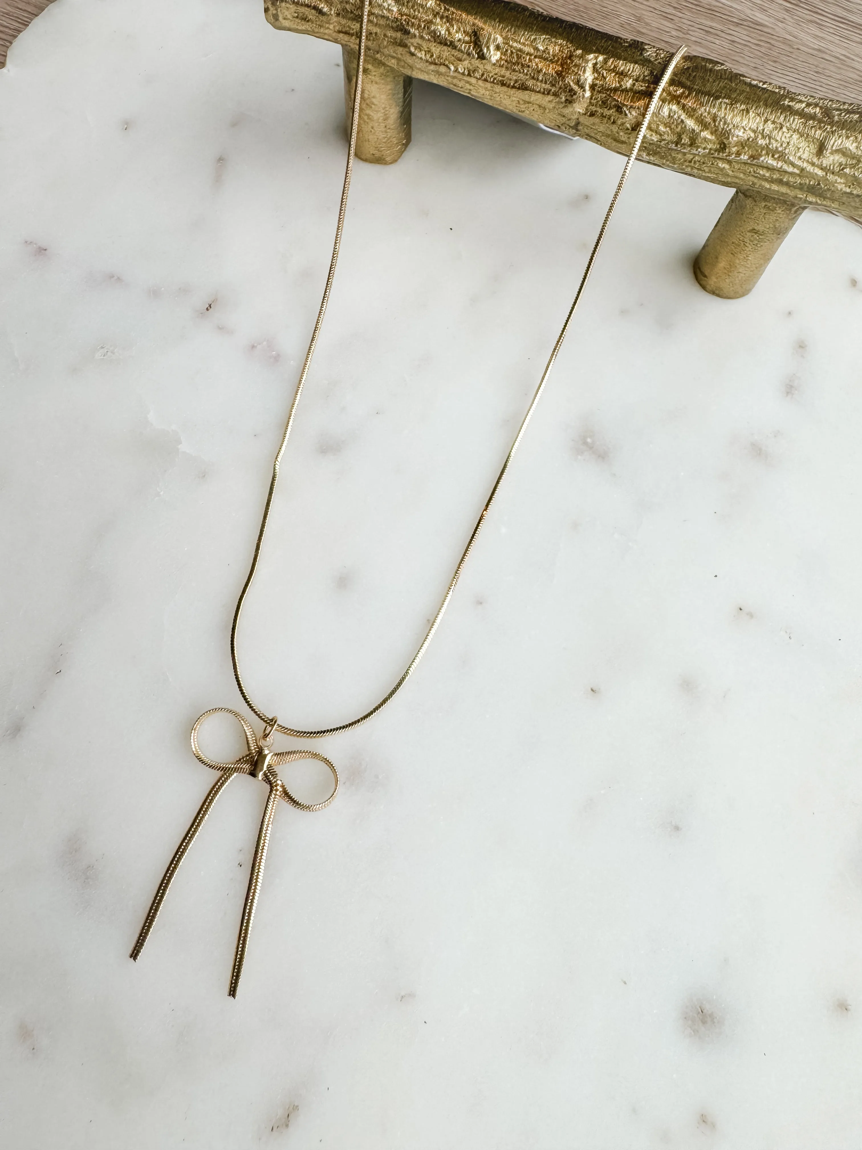 Tie It Up Pretty Necklace