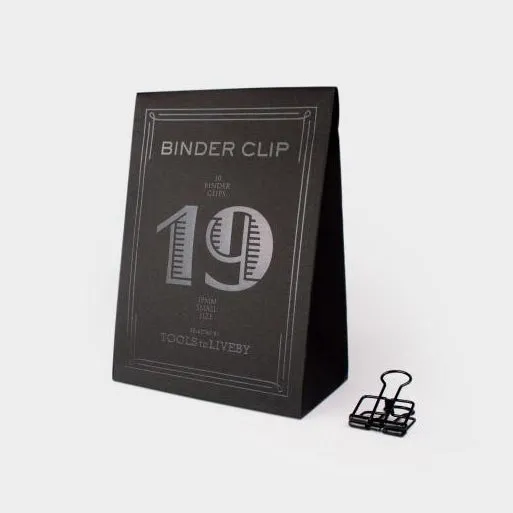 TOOLS TO LIVEBY Binder Clip - 19