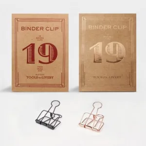 TOOLS TO LIVEBY Binder Clip - 19