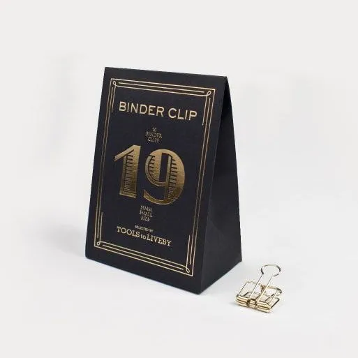 TOOLS TO LIVEBY Binder Clip - 19