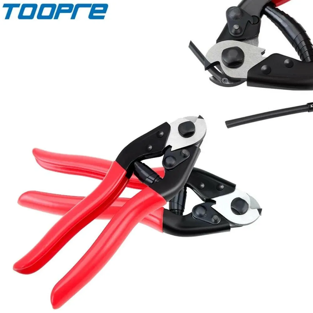 TOOPRE Bicycle Cable Hose Pliers tool Inner wire Cutter Tongs Brake shift Cable Pincers Sharp Pliers Steel Multi function Tools